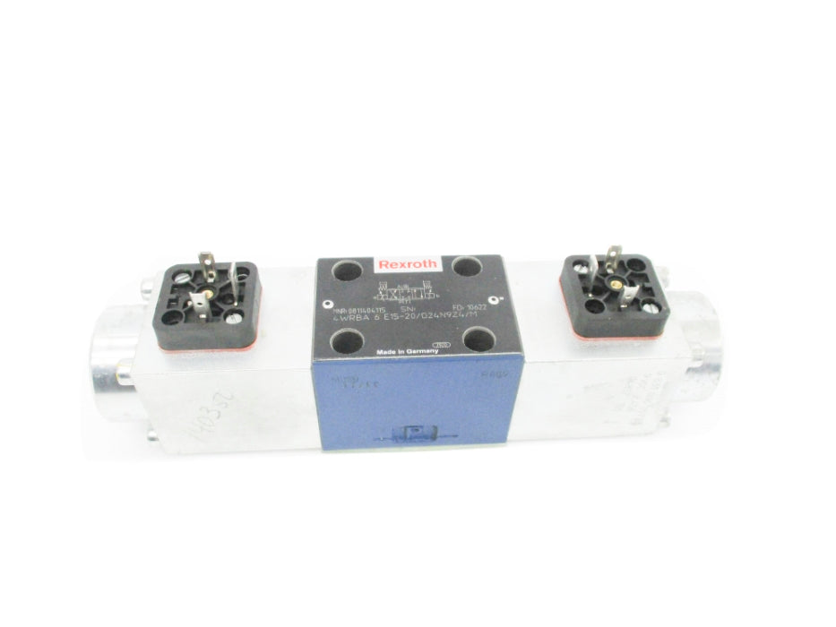 REXROTH 4WRBA6E15-20/G24N9Z4/M 0811404115 9VDC NSNP