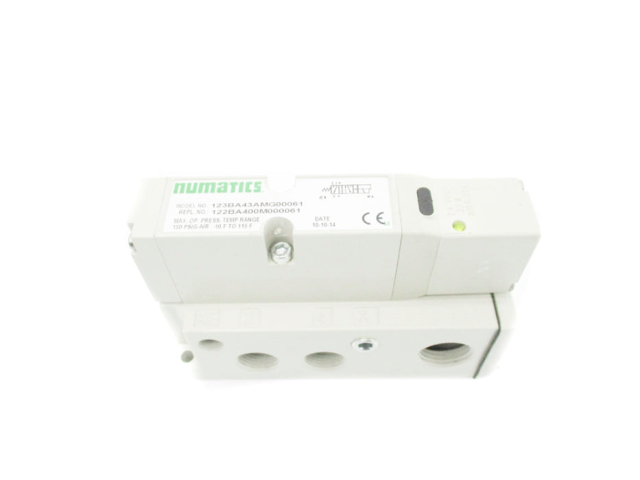 NUMATICS 122BA400M000061 24VDC 150PSIG (AS PICTURED2) NSNP