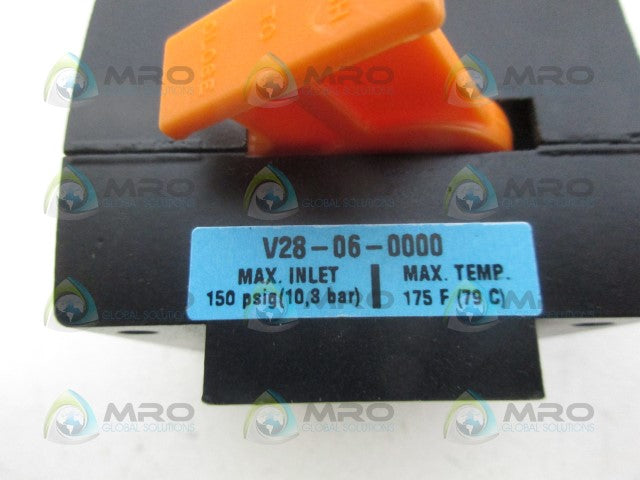 WIKERSON V28-06-0000 SAFETY LOCKOUT VALVE *NEW NO BOX*