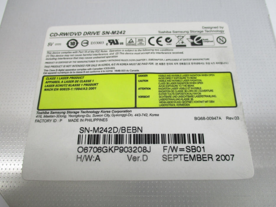 TOSHIBA SAMSUNG SN-M242D/BEBN NSNP