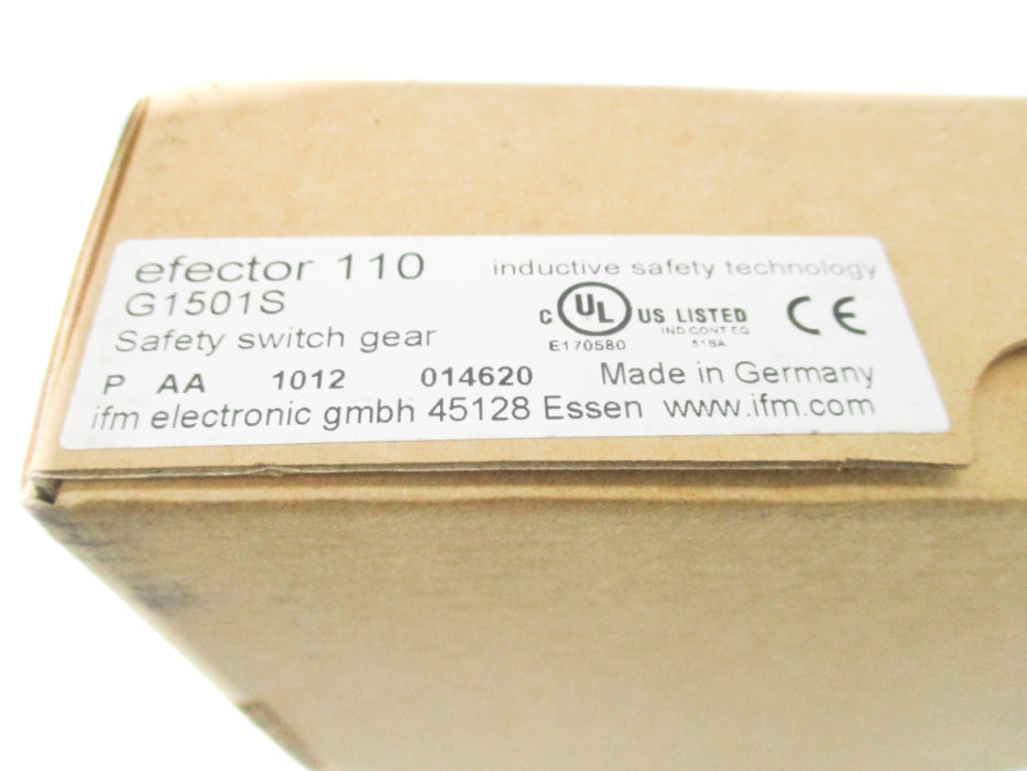 IFM EFECTOR G1501S NSFS