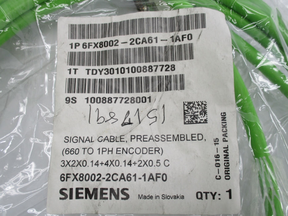 SIEMENS 6FX8002-2CA61-1AF0 NSMP