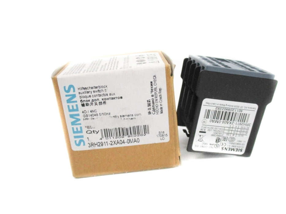 SIEMENS 3RH2911-2XA04-0MA0 NSMP
