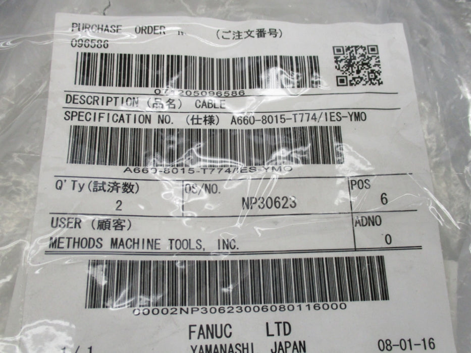 FANUC A660-8015-T774/IES-YM0 NSMP