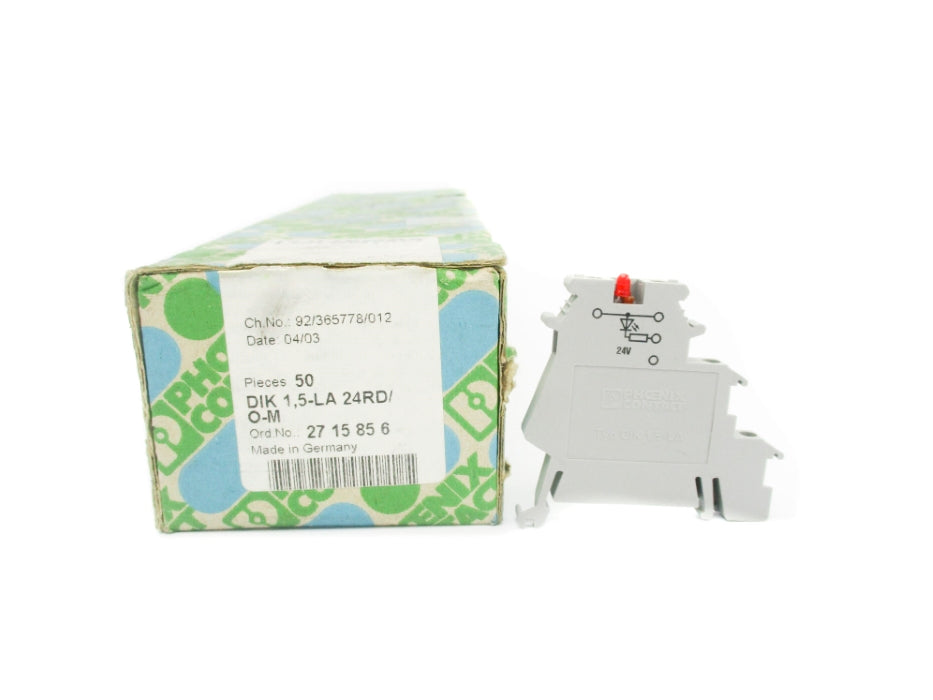 PHOENIX CONTACT DIK1,5-LA24RD/O-M 2715856 (PGK OF 50) NSMP