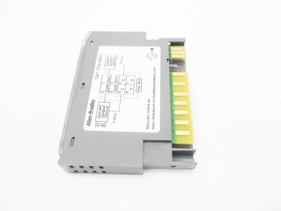 ALLEN BRADLEY 1734-OE4C SER. C 10-28.8VDC F/W 3.004 UNMP