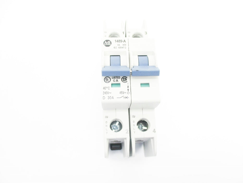 ALLEN BRADLEY 1489-A2D300 SER. A 240VAC/48VDC 30A NSMP