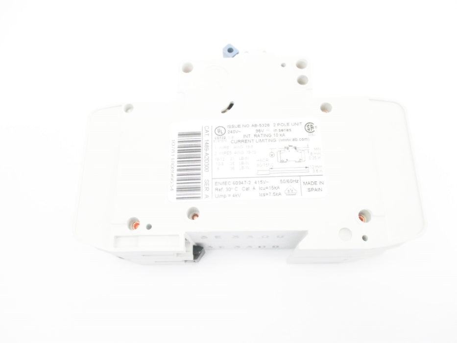 ALLEN BRADLEY 1489-A2D300 SER. A 240VAC/48VDC 30A NSMP