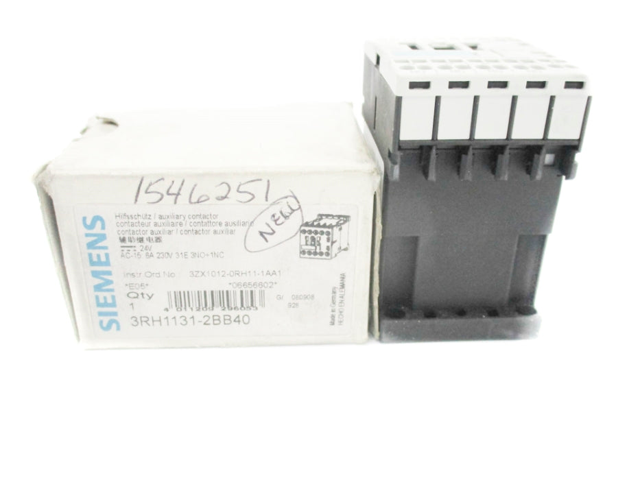 SIEMENS 3RH1131-2BB40 24VDC NSMP