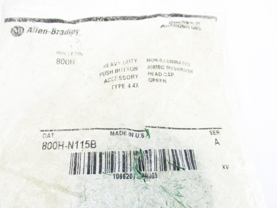 INDUSTRIAL SPARE PART 800H-N115B SER. A NSMP