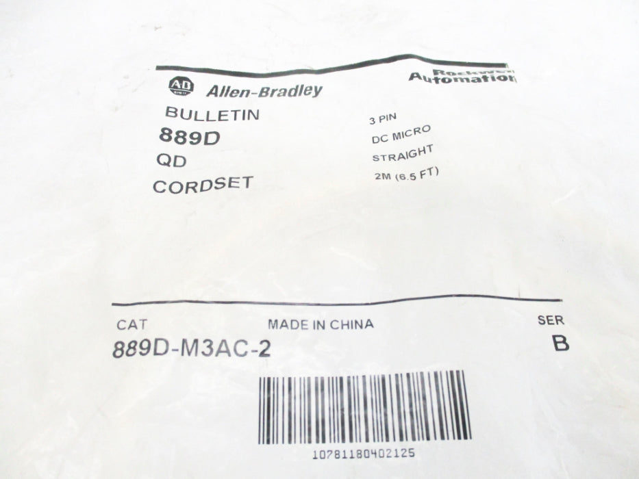 INDUSTRIAL SPARE PART 889D-M3AC-2 SER. B NSMP