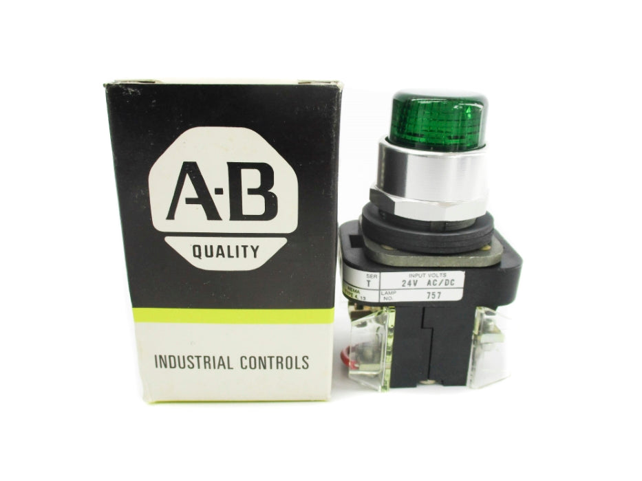 ALLEN BRADLEY 800T-QT24G SER. T (BK/YL) NSMP