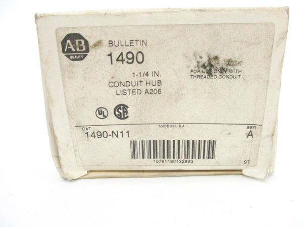 ALLEN BRADLEY 1490-N11 SER. A 1-1/4" (WH) NSMP