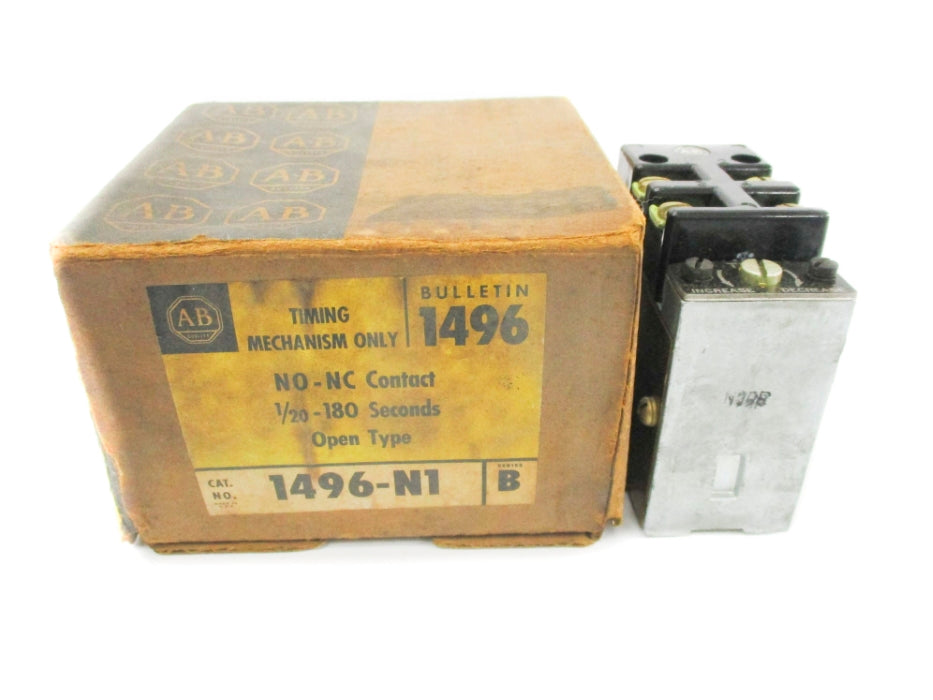 ALLEN BRADLEY 1496-N1 SER. B 1/20-180 SEC. (BR/YL) NSMP