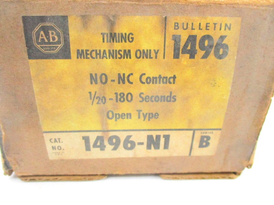 ALLEN BRADLEY 1496-N1 SER. B 1/20-180 SEC. (BR/YL) NSMP