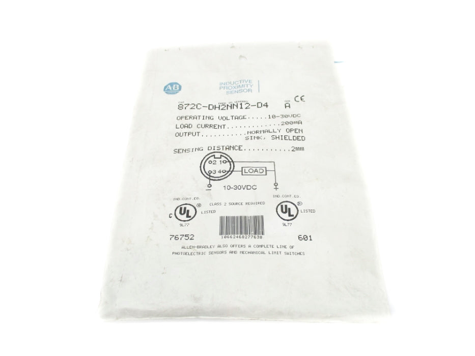 INDUSTRIAL SPARE PART 872C-DH2NN12-D4 SER. A NSMP