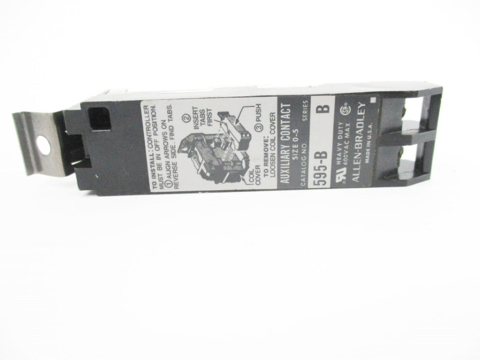 ALLEN BRADLEY 595-B SER. B (BK/YL) NSMP
