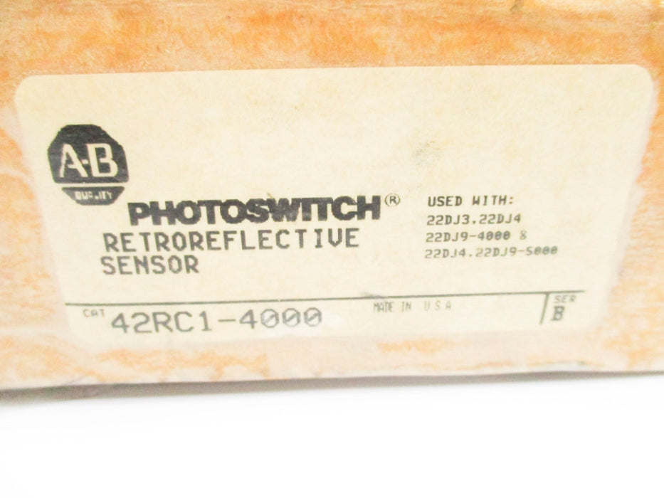 INDUSTRIAL SPARE PART 42RC1-4000 SER. B (BR/WH) NSMP