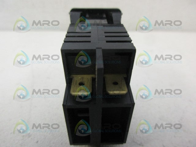 POTTER & BRUMFIELD W33-T2N1Q-20 THERMAL CIRCUIT BREAKER *USED*
