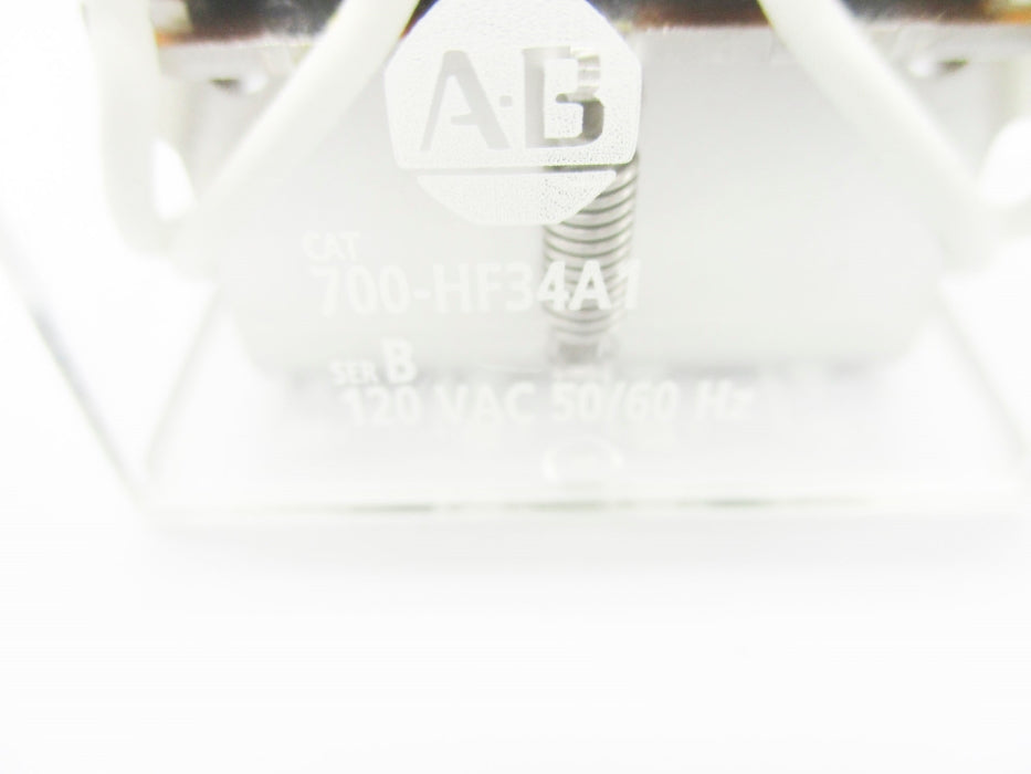 ALLEN BRADLEY 700-HF34A1 SER. B 120VAC 10A UNMP