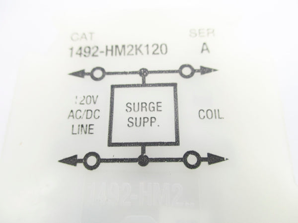 ALLEN BRADLEY 1492-HM2K120 SER. A NSNP