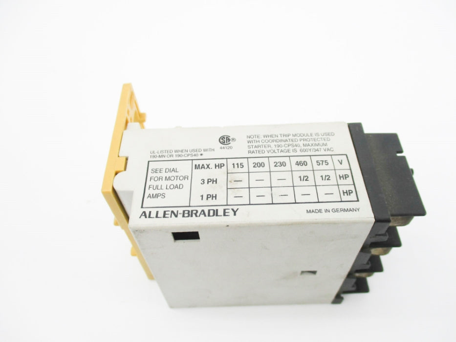 INDUSTRIAL SPARE PART 190-P010 SER. A 575V UNMP