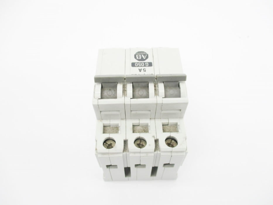 ALLEN BRADLEY 1492-CB3G050 SER. B  480V 5A NSNP