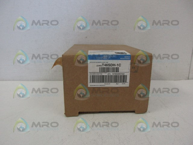 JOHNSON CONTROLS T46SDH-1C LINE VOLTAGE FAN COIL THERMOSTAT *NEW IN BOX*