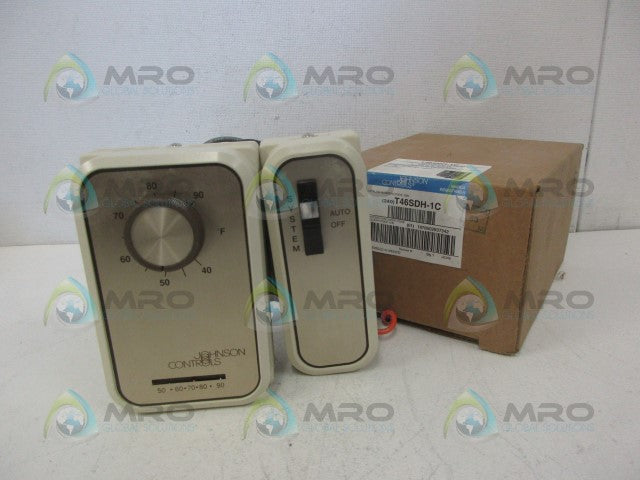 JOHNSON CONTROLS T46SDH-1C LINE VOLTAGE FAN COIL THERMOSTAT *NEW IN BOX*