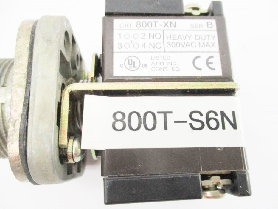 ALLEN BRADLEY 800T-S6N SER. B NSNP