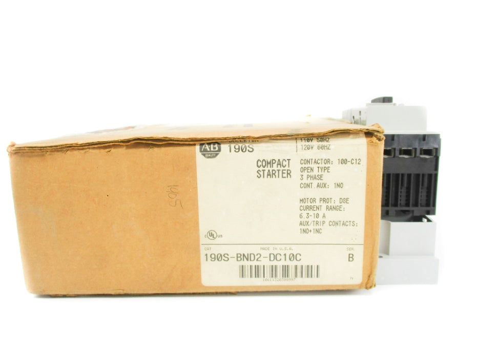 INDUSTRIAL SPARE PART 190S-BND2-DC10C SER. B (BR/WH) NSMP