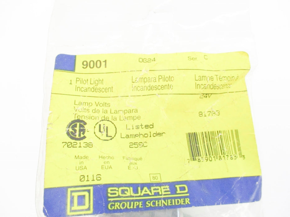 SQUARE D 9001OG24 SER. C NSMP