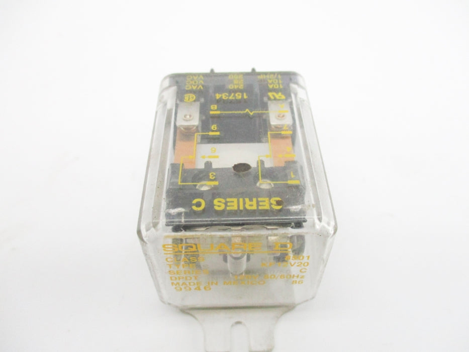 SQUARE D 8501KP12V20 SER. C 120V 10A UNMP
