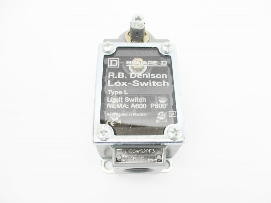 SQUARE D L100WS2PF3 SER. F NSMP