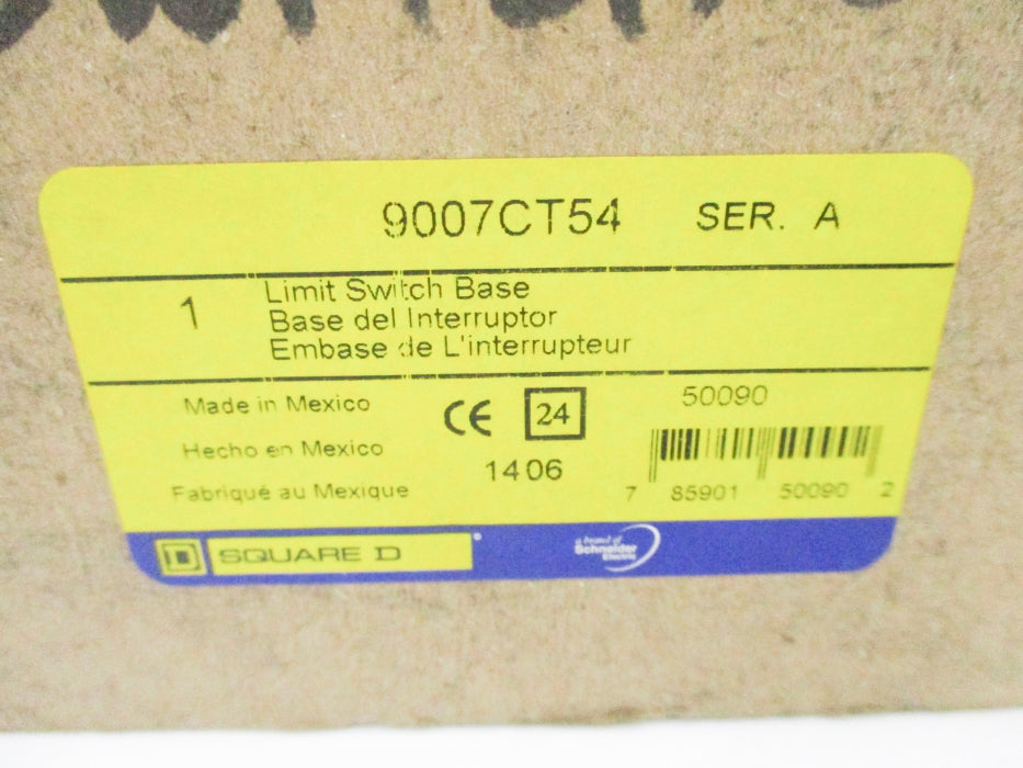 SQUARE D 9007CT54 SER. A NSMP