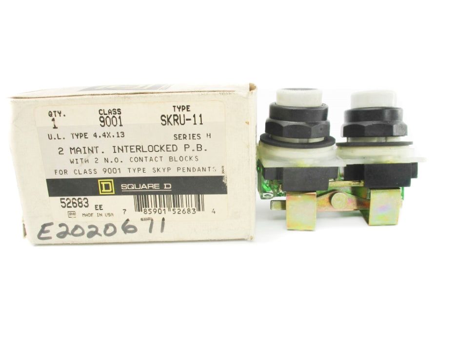 SQUARE D 9001SKRU11 SER. H NSMP