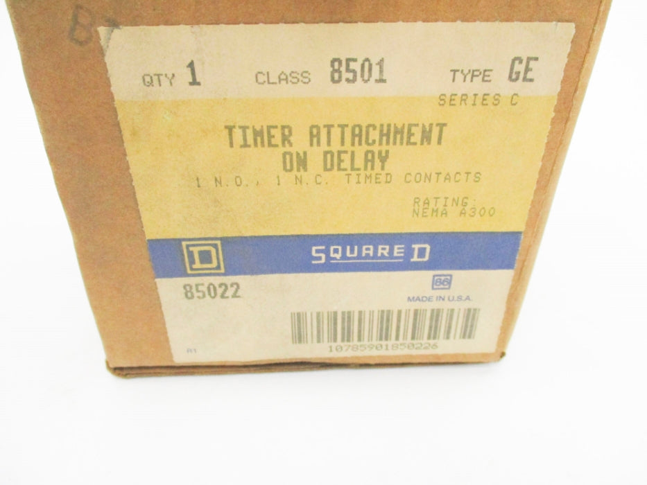 SQUARE D 8501GE SER. C 120-277VAC 6A NSMP