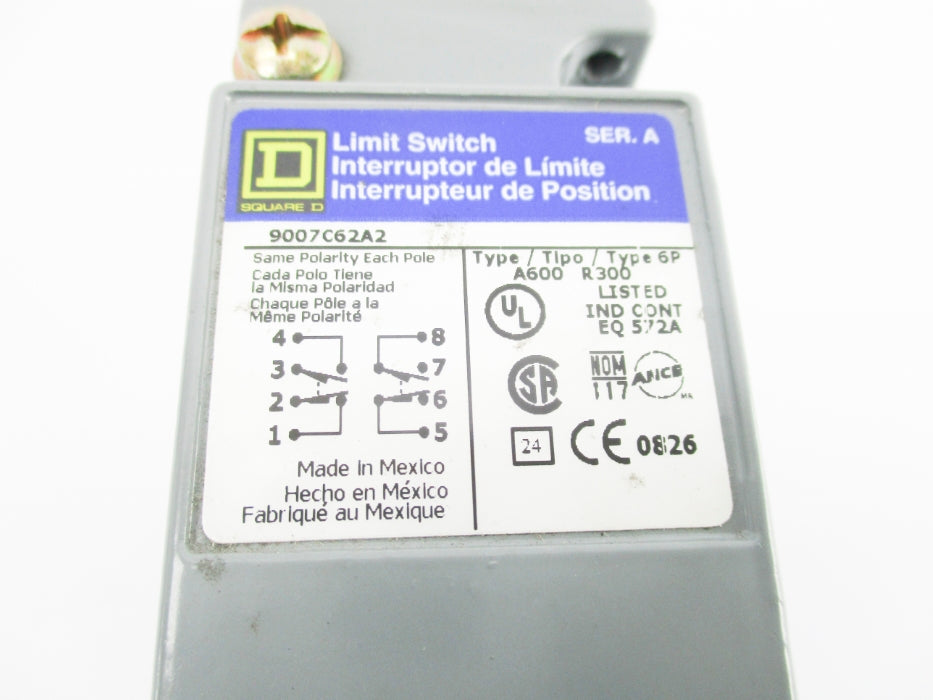 SQUARE D 9007C62A2 SER. A NSNP