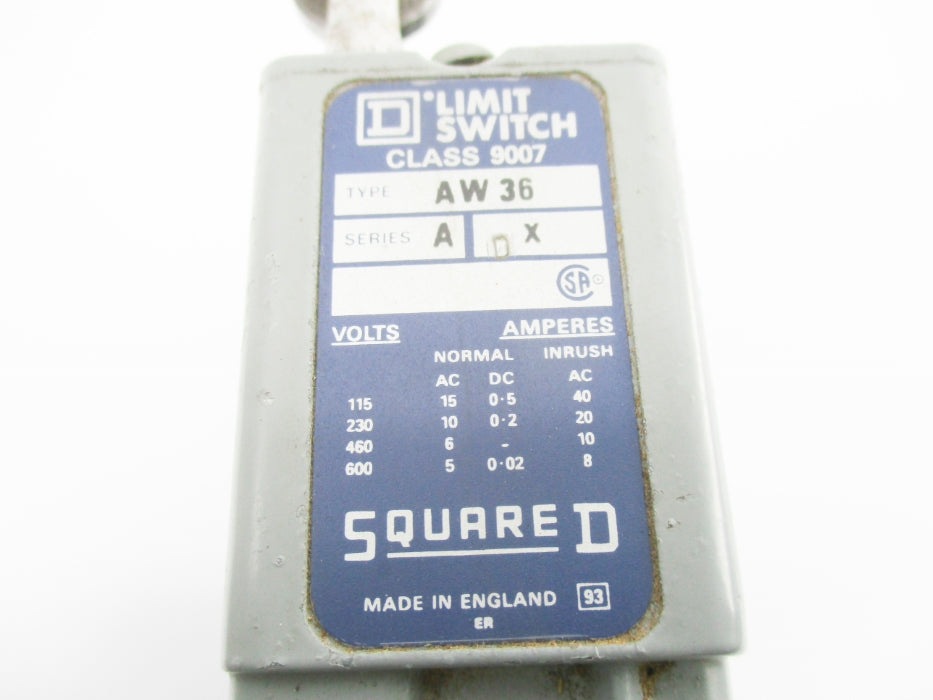 SQUARE D 9007AW36 SER. A UNMP