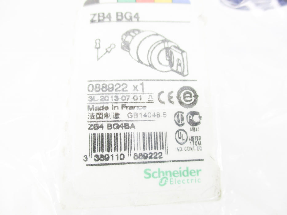SCHNEIDER ELECTRIC ZB4BG4 NSNP