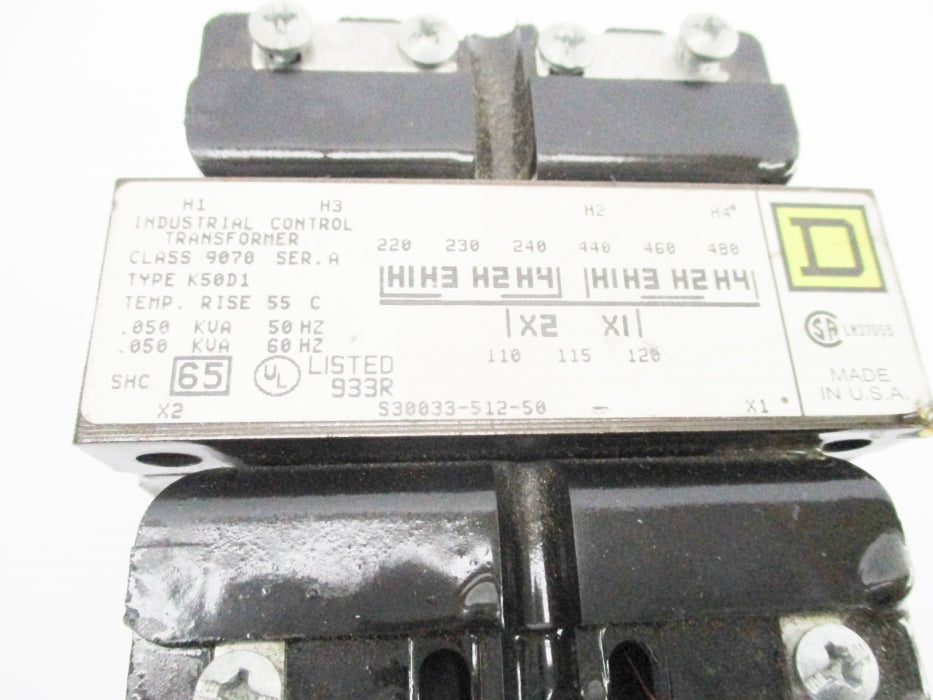 SQUARE D 9070K50D1 SER. A 220-240V UNMP