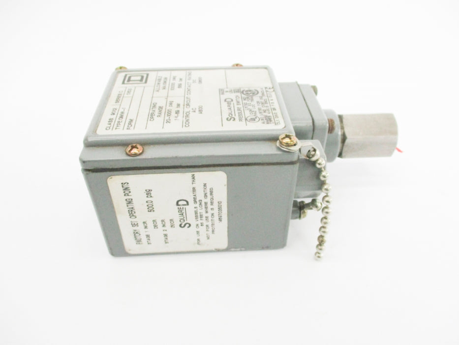 SQUARE D 9012GMW1 SER. C 20-1000PSIG NSNP