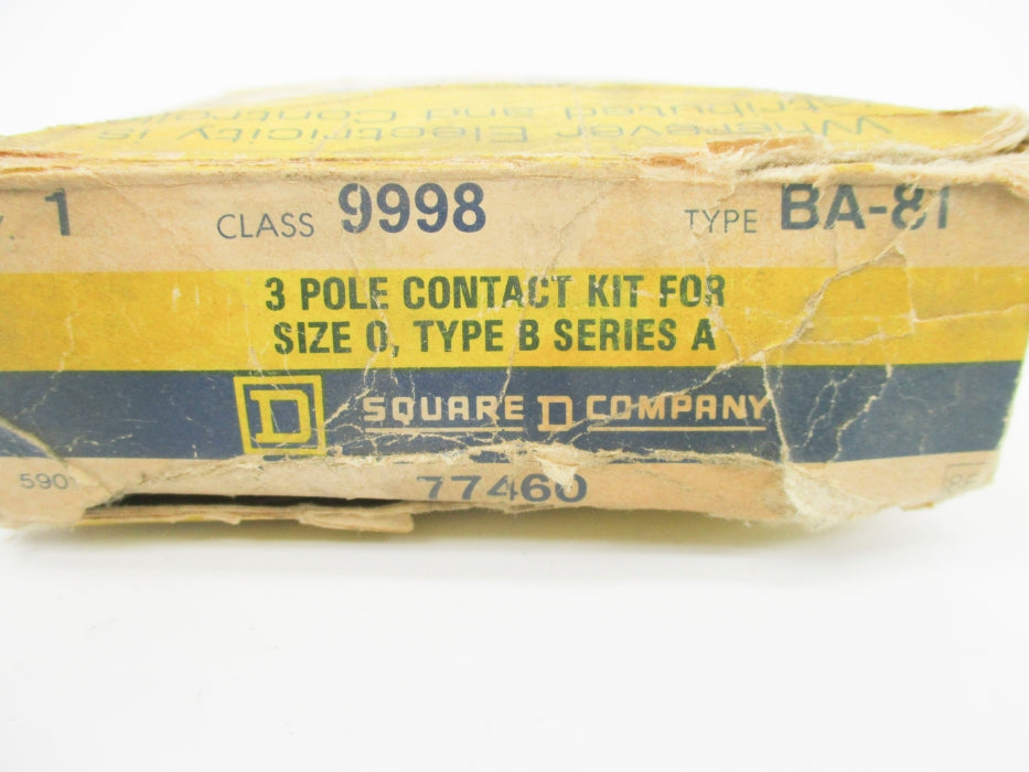 SQUARE D 9998BA-81 SER. A NSMP