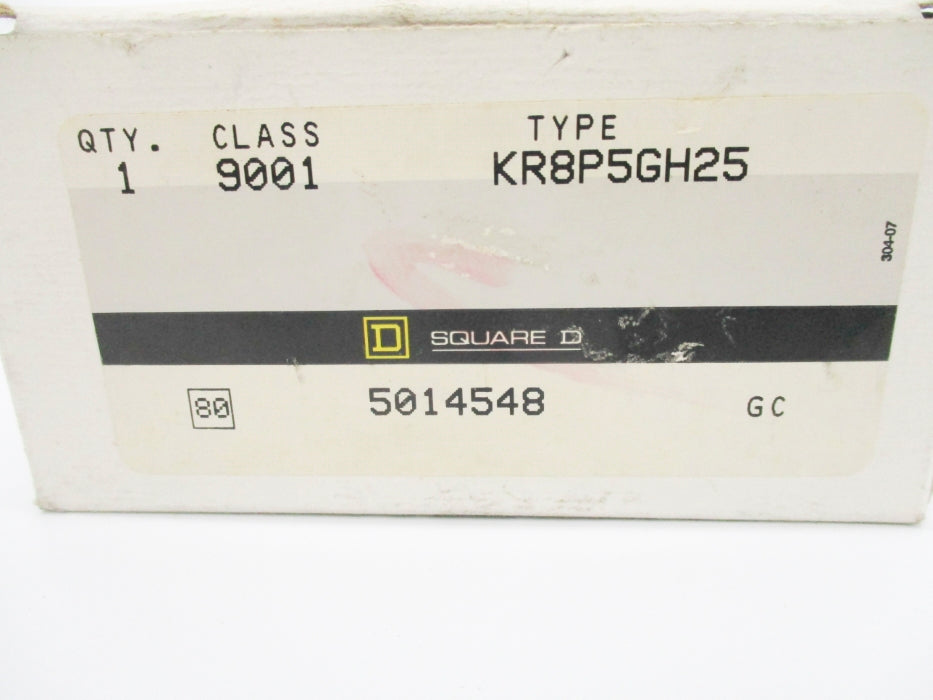 SQUARE D 9001KR8P5GH25 SER. H NSMP