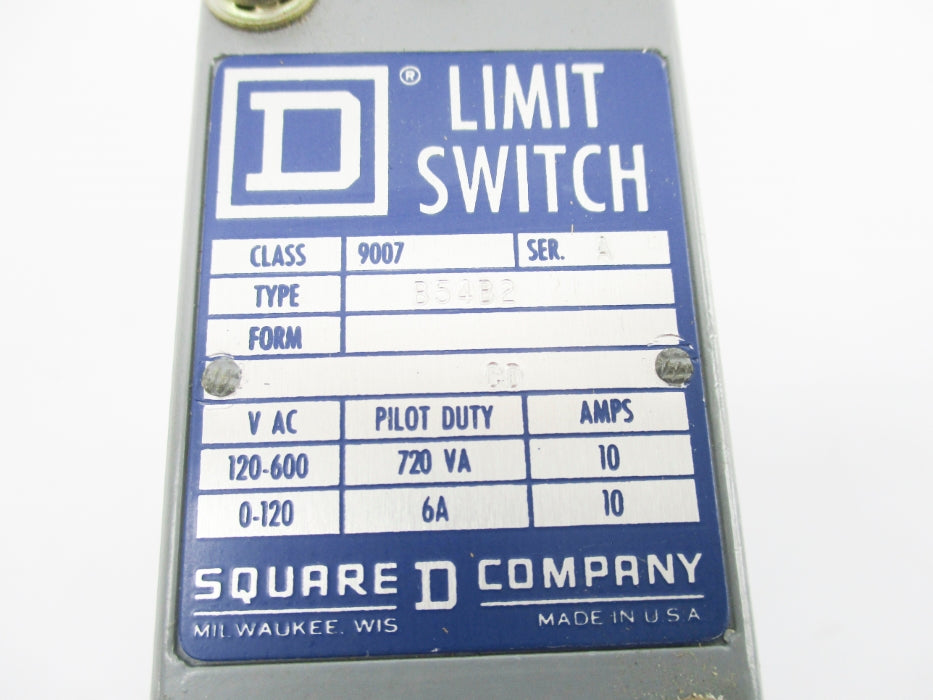 SQUARE D 9007B54B2 SER. A NSNP