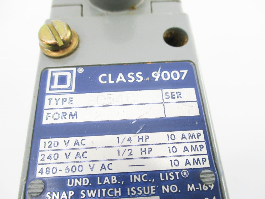 SQUARE D 9007BO54C SER. A (AS PICTURED) NSNP