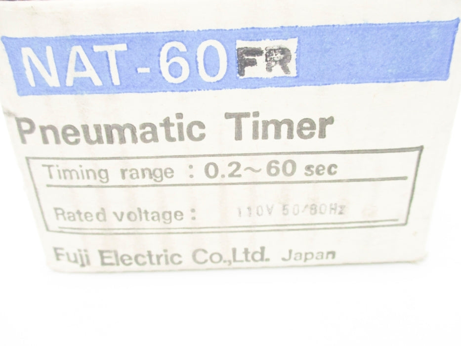 FUJI ELECTRIC NAT-60FR 110V 0.2-60SEC NSMP
