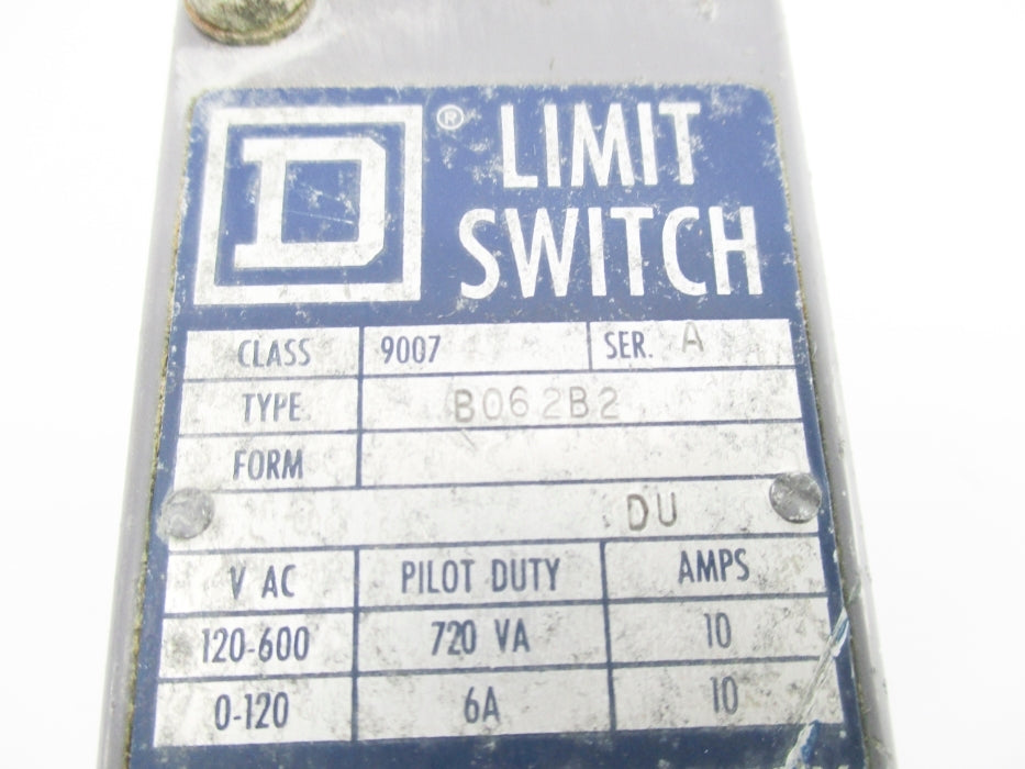 SQUARE D 9007B062B2 SER. A UNMP