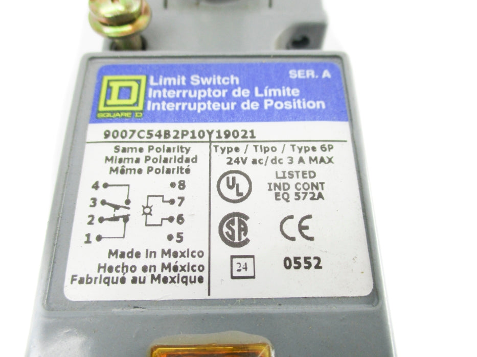 SQUARE D 9007C54B2P10Y19021 SER. A NSNP