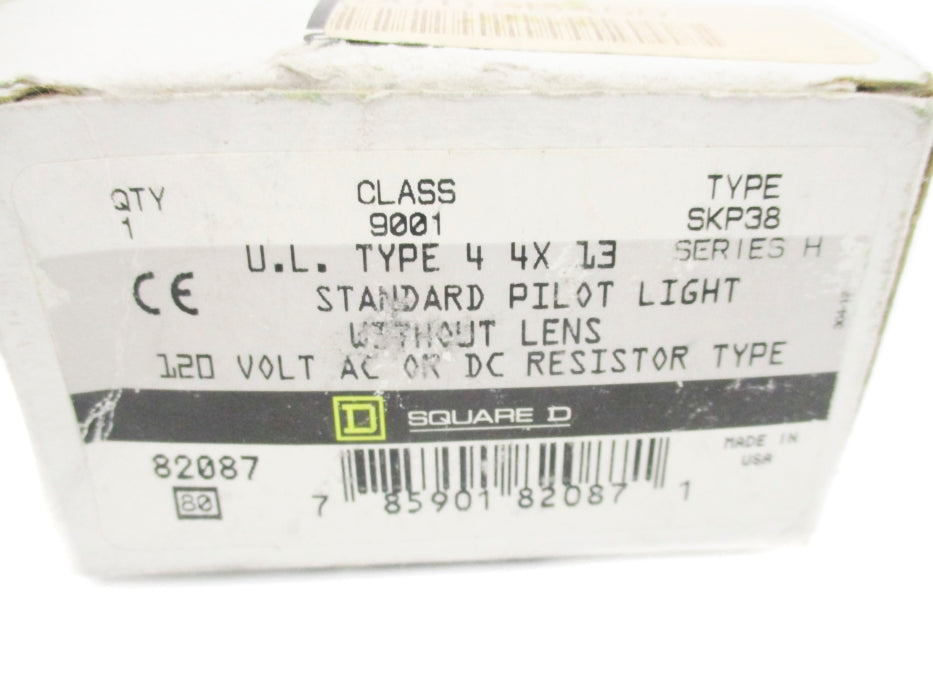 SQUARE D 9001SKP38 SER. H NSMP